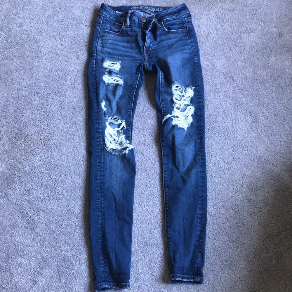 AE jeggings 0